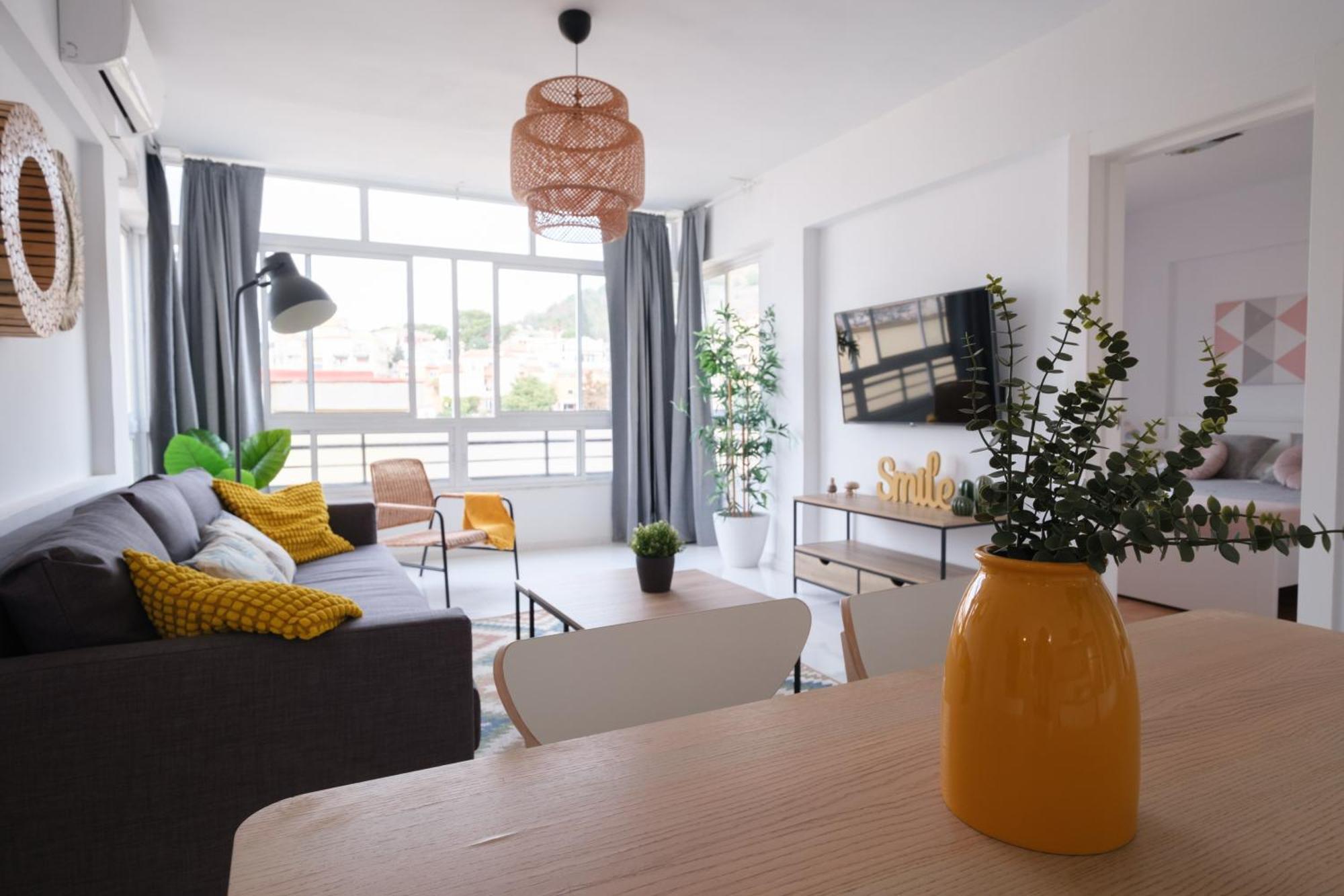 Wonderful Central Apartment Panoramics Views Wifi マラガ エクステリア 写真