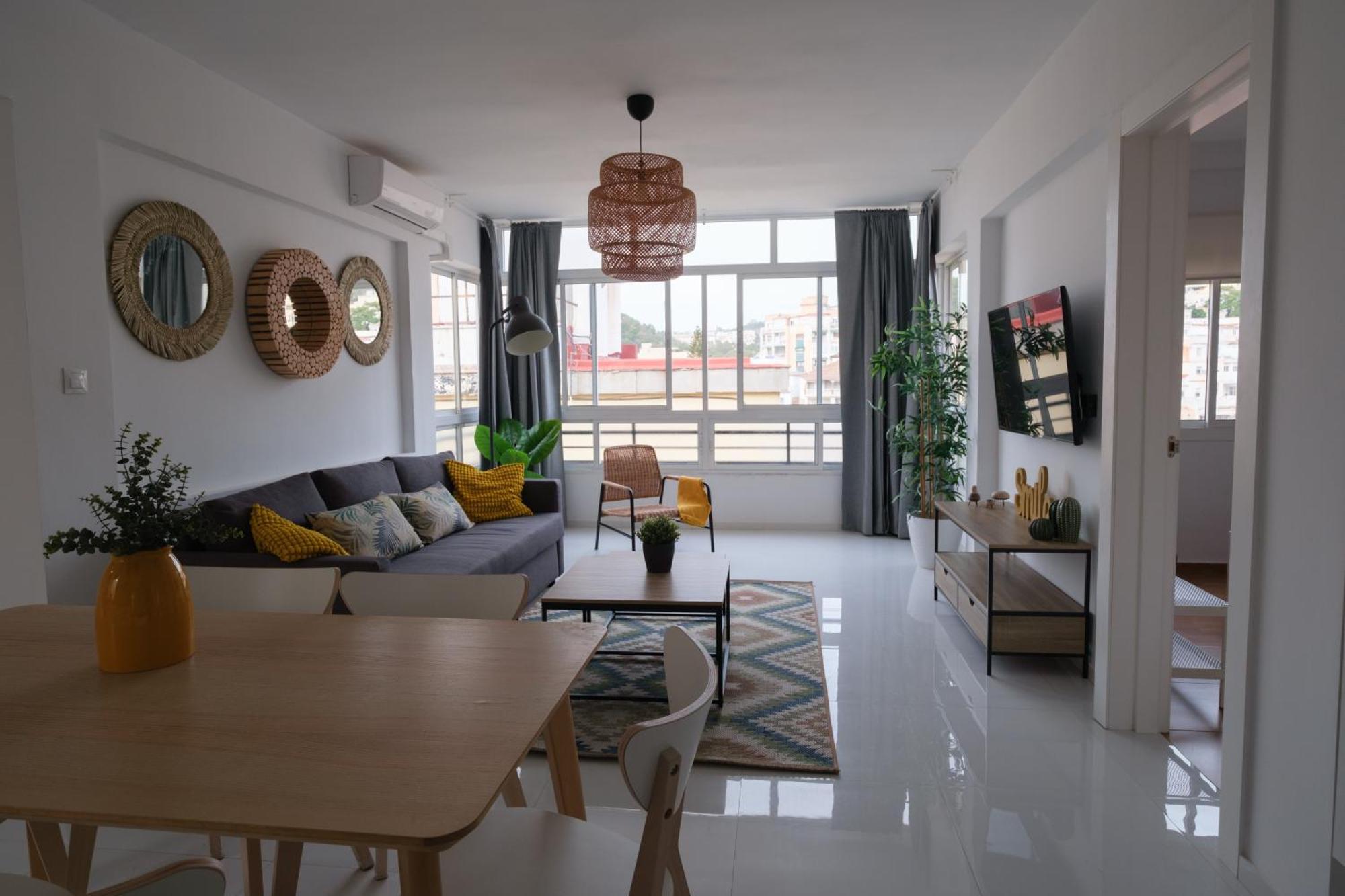 Wonderful Central Apartment Panoramics Views Wifi マラガ エクステリア 写真